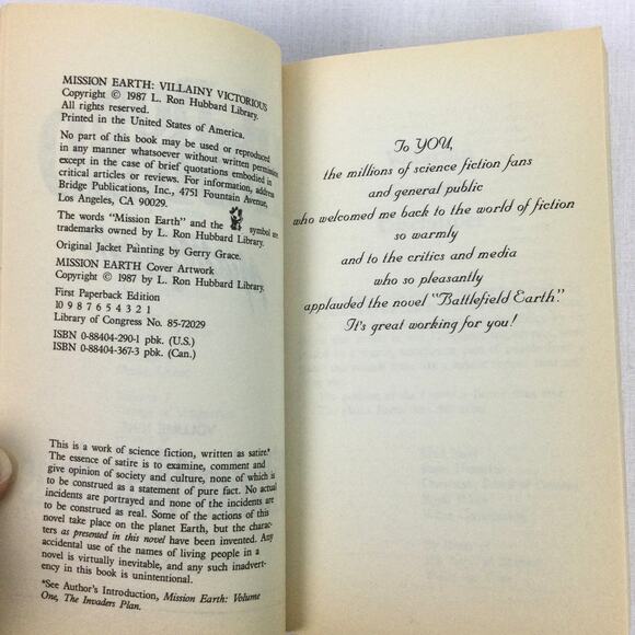 L Ron Hubbard Mission Earth 2 Black Genesis Three Book Paperback Bundle - Picture 9 of 12